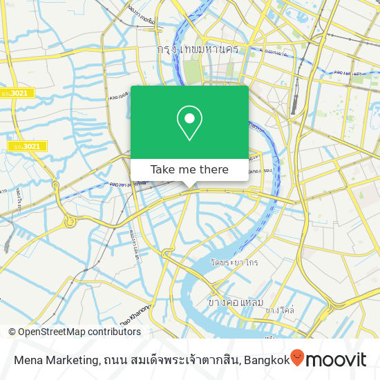 Mena Marketing, ถนน สมเด็จพระเจ้าตากสิน map