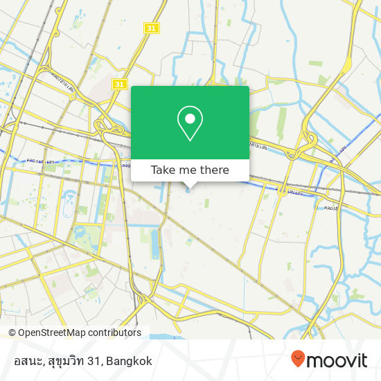 อสนะ, สุขุมวิท 31 map