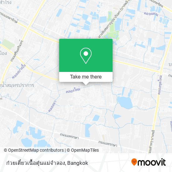 ก๋วยเตี๋ยวเนื้อตุ๋นแม่จำลอง map