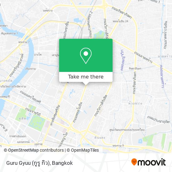 Guru Gyuu (กูรู กิว) map