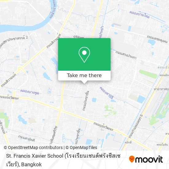 St. Francis Xavier School (โรงเรียนเซนต์ฟรังซีสเซเวียร์) map
