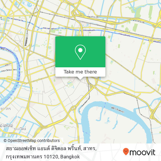 สยามออฟเซ็ท แอนด์ ดิจิตอล พริ้นท์, สาทร, กรุงเทพมหานคร 10120 map