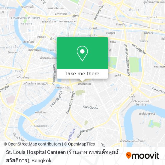 St. Louis Hospital Canteen (ร้านอาหารเซนต์หลุยส์สวัสดิการ) map