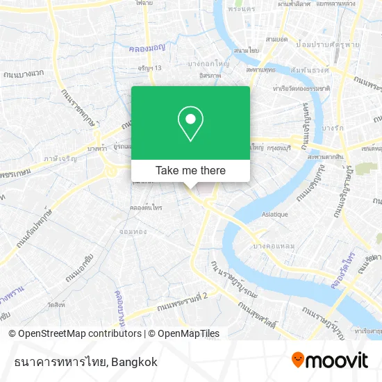 ธนาคารทหารไทย map