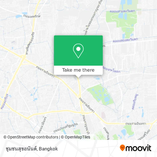 ชุมชนสุขอนันต์ map