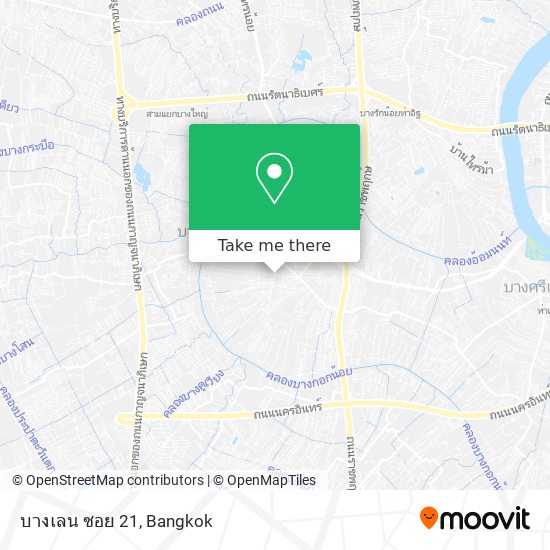 บางเลน ซอย 21 map