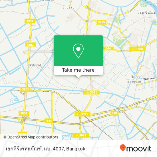 เอกศิริเคหะภัณฑ์, นบ. 4007 map