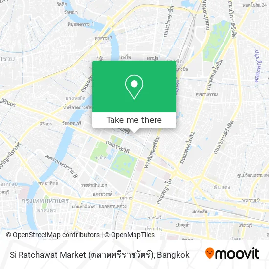 Si Ratchawat Market (ตลาดศรีราชวัตร์) map