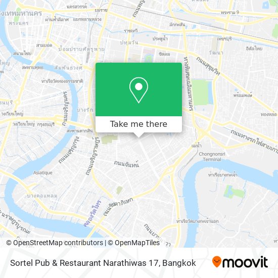 Sortel Pub & Restaurant Narathiwas 17 map