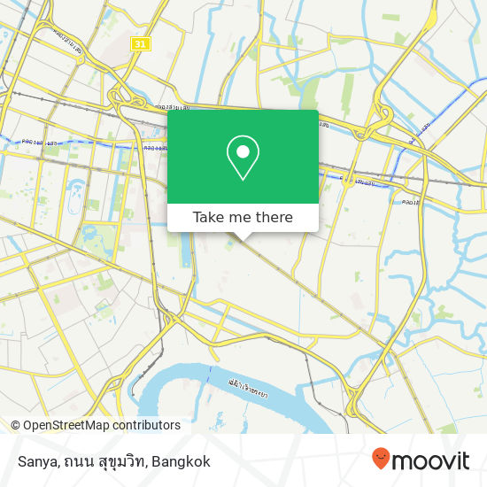 Sanya, ถนน สุขุมวิท map