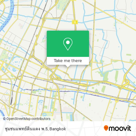 ชุมชนแพทย์ดินแดง พ.5 map