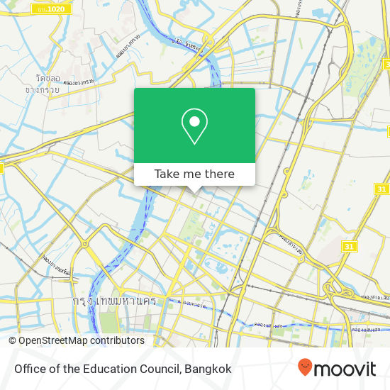 Office of the Education Council map