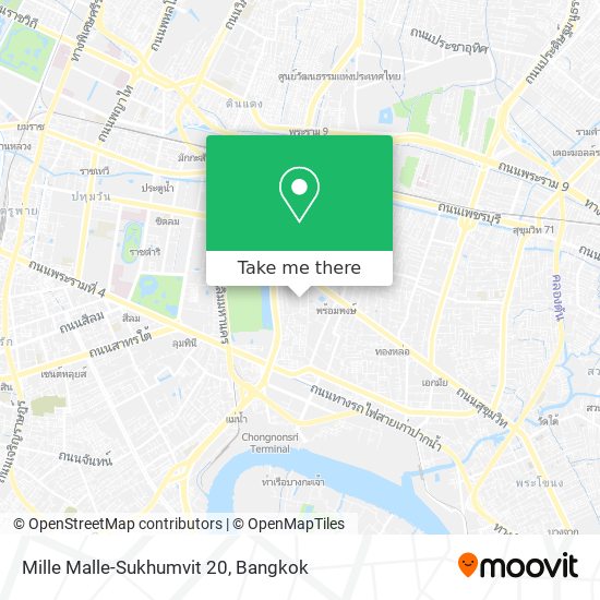Mille Malle-Sukhumvit 20 map