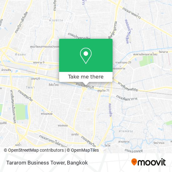 Tararom Business Tower map