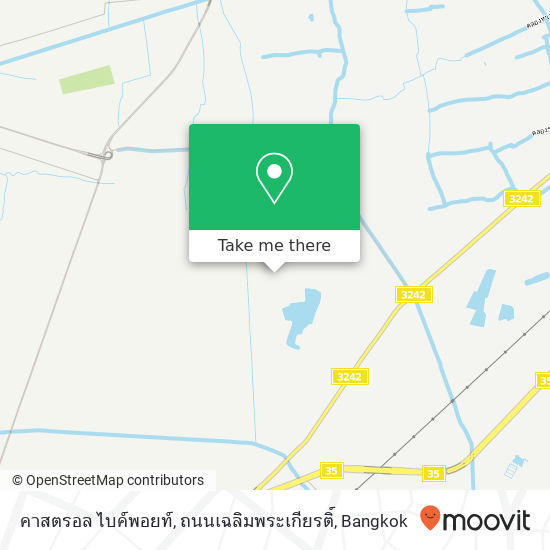 คาสตรอล ไบค์พอยท์, ถนนเฉลิมพระเกียรติ์ map