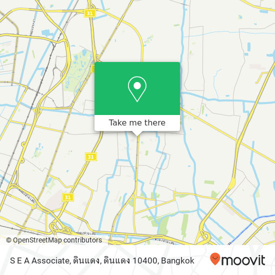 S E A Associate, ดินแดง, ดินแดง 10400 map