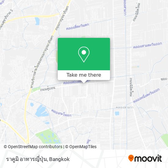 ราคูมิ อาหารญี่ปุ่น map