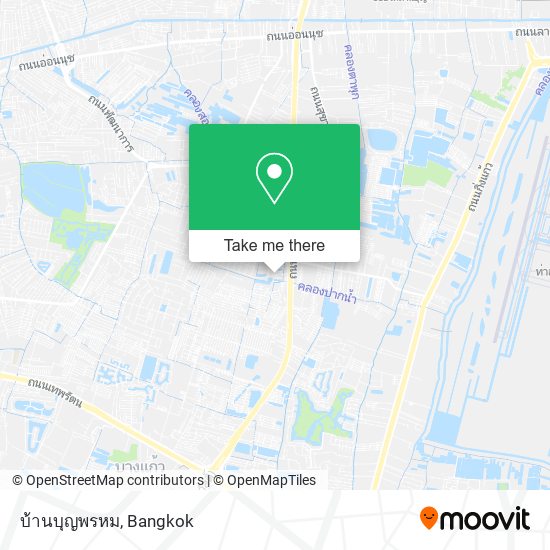 บ้านบุญพรหม map