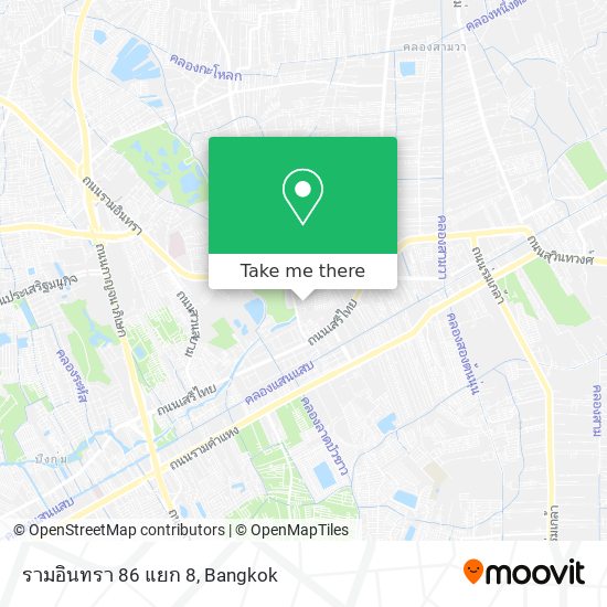 รามอินทรา 86 แยก 8 map