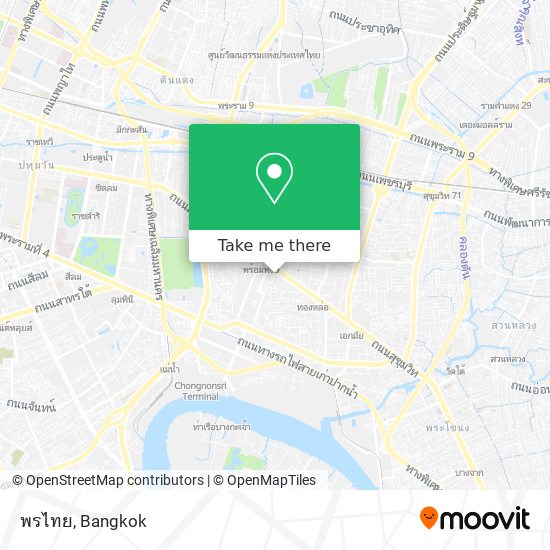 พรไทย map