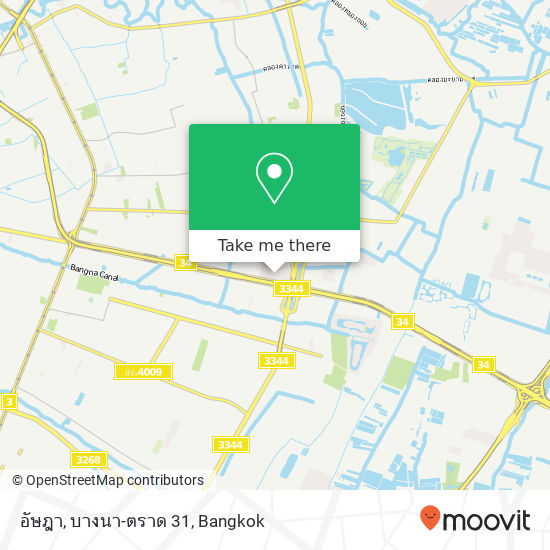 อัษฎา, บางนา-ตราด 31 map