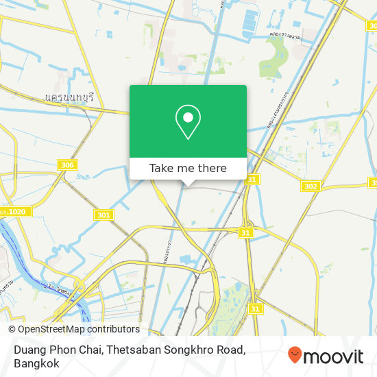 Duang Phon Chai, Thetsaban Songkhro Road map