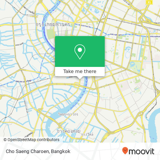 Cho Saeng Charoen map