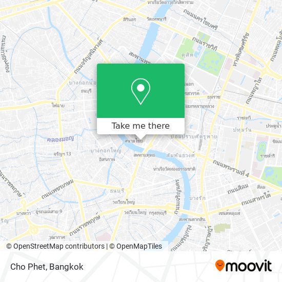 Cho Phet map