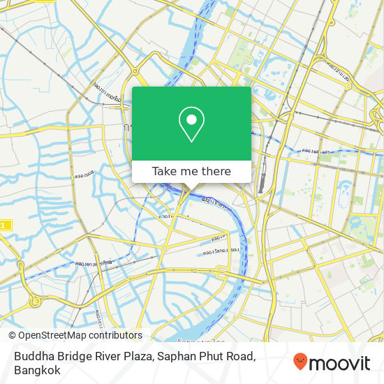 Buddha Bridge River Plaza, Saphan Phut Road map