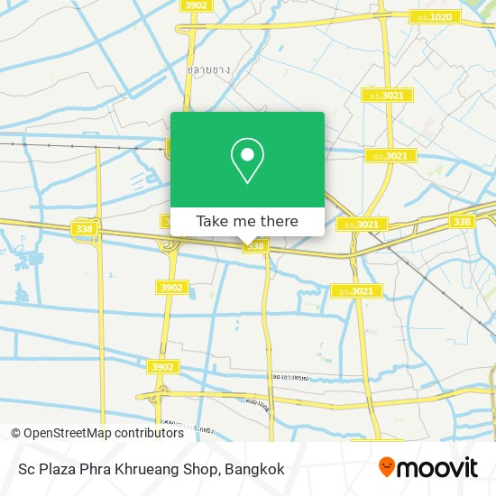 Sc Plaza Phra Khrueang Shop map