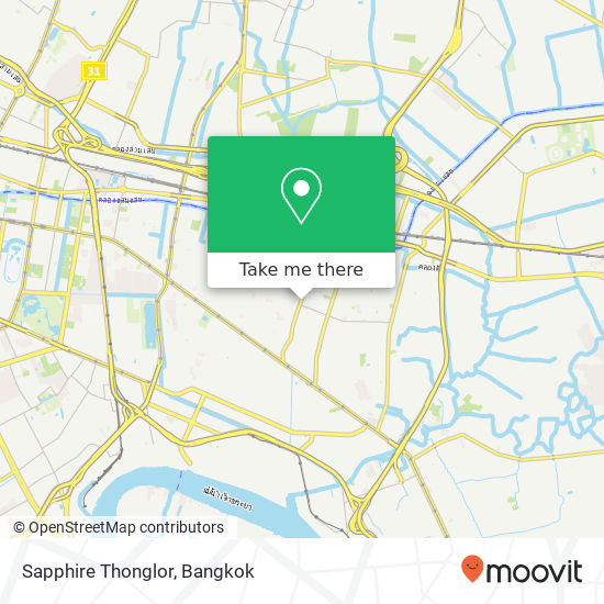 Sapphire Thonglor map