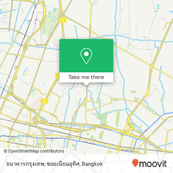 ธนาคารกรุงเทพ, ซอยเนียมอุทิศ map