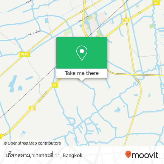 เกี๊ยกสยาม, บางกระดี่ 11 map