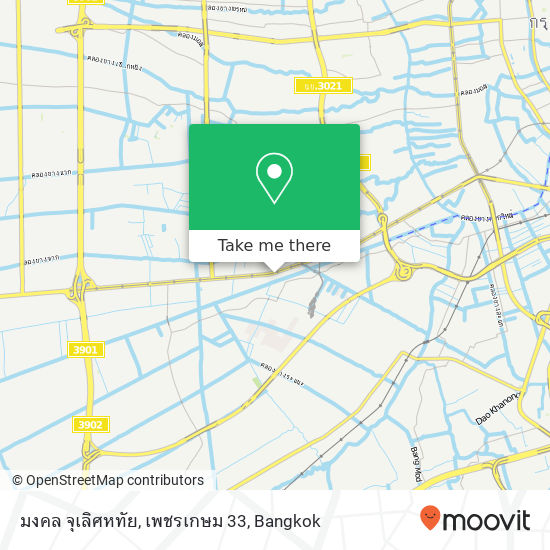 มงคล จุเลิศหทัย, เพชรเกษม 33 map