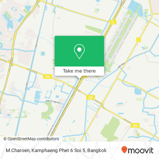 M.Charoen, Kamphaeng Phet 6 Soi 5 map