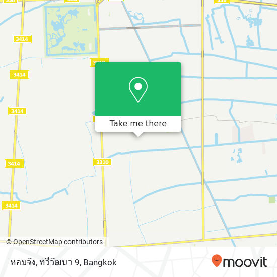 หอมจัง, ทวีวัฒนา 9 map