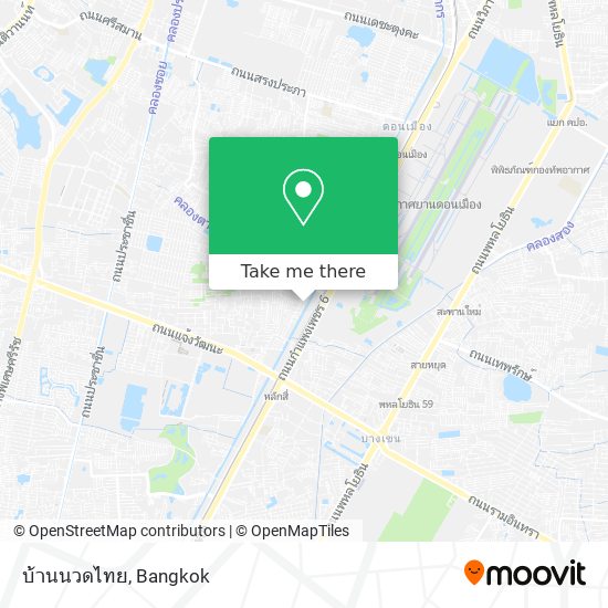 บ้านนวดไทย map