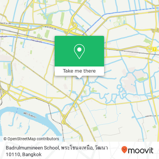 Badrulmumineen School, พระโขนงเหนือ, วัฒนา 10110 map