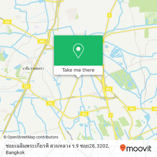 ซอยเฉลิมพระเกียรติ สวนหลวง ร.9 ซอย28, 3202 map