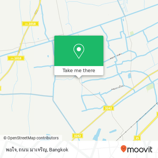 พอใจ, ถนน มาเจริญ map