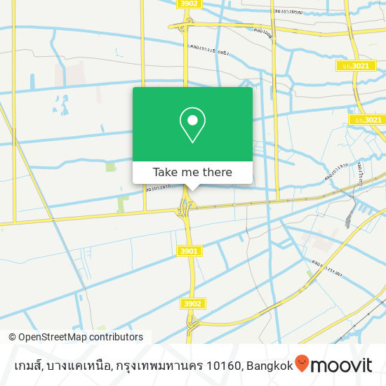 เกมส์, บางแคเหนือ, กรุงเทพมหานคร 10160 map