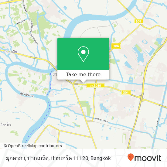 มุกดาภา, ปากเกร็ด, ปากเกร็ด 11120 map