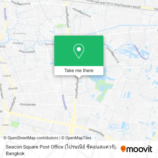 Seacon Square Post Office (ไปรษณีย์ ซีคอนสแควร์) map
