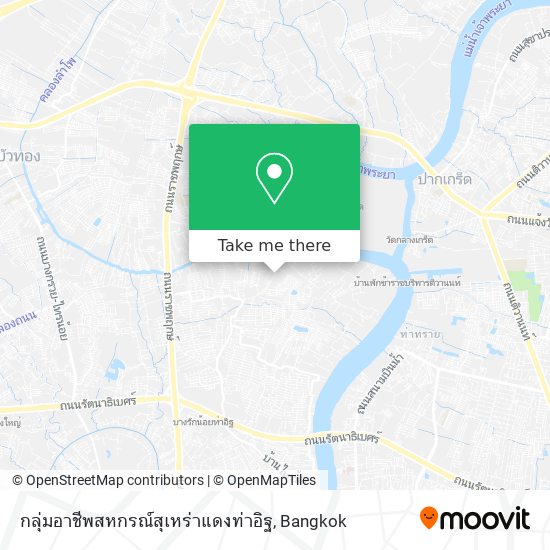 กลุ่มอาชีพสหกรณ์สุเหร่าแดงท่าอิฐ map