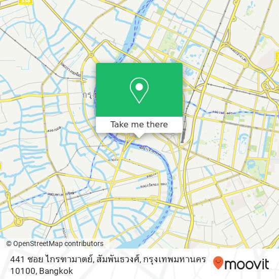 441 ซอย ไกรฑามาตย์, สัมพันธวงศ์, กรุงเทพมหานคร 10100 map