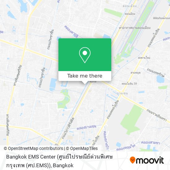 Bangkok EMS Center (ศูนย์ไปรษณีย์ด่วนพิเศษกรุงเทพ (ศป.EMS)) map