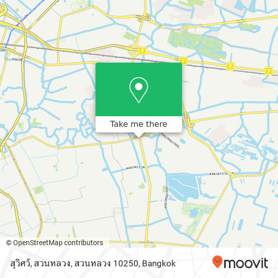 สุวิศว์, สวนหลวง, สวนหลวง 10250 map