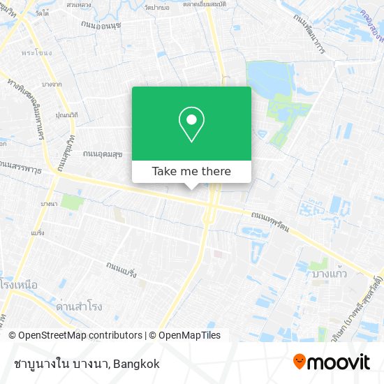 ชาบูนางใน บางนา map