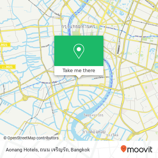 Aonang Hotels, ถนน เจริญรัถ map