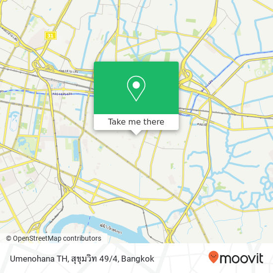 Umenohana TH, สุขุมวิท 49/4 map